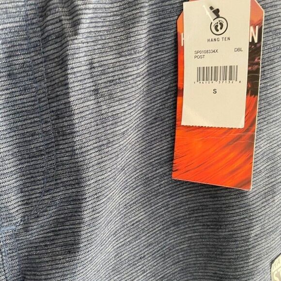 Hang Ten at knee 20 “ size small blue shorts New - Picture 3 of 7